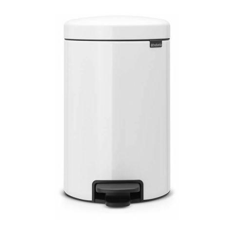 Poubelle à pédale 12l blanc - 113864 Brabantia blanc