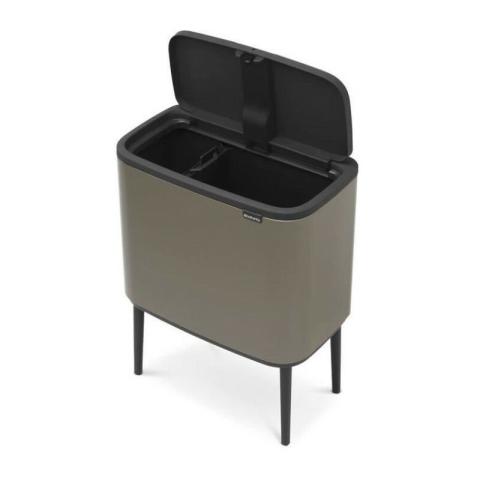 Brabantia - 316142 - POUBELLE BO TOUCH BIN, 11 + 23 LITRES, PLATINIUM