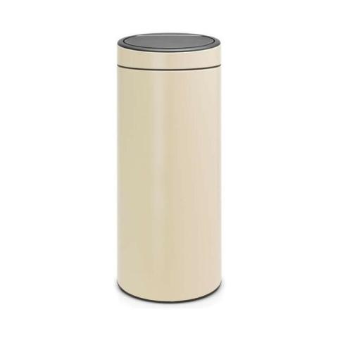 Brabantia - Poubelle Touch Bin - 30L - Amande