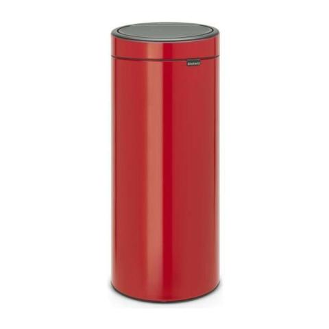 Brabantia - Poubelle Touch Bin New - 30L - Rouge