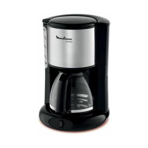 Moulinex - FG360811 Cafetiere filtre classique SUBITO - 10 a 15 tasses - Noir