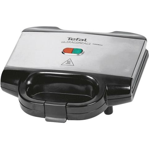 Tefal - Sandwichmaker SM 1552 2 antihaftbeschichtete Toastplatten 700 Watt