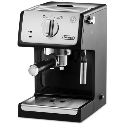 machine à expresso 15 bars noir/argent - ecp 33.21 - delonghi