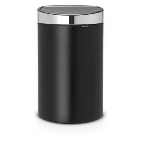 Brabantia - poubelle 40l noir mat - 114847 noir Brabantia - poubelle 40l noir mat - 114847 noir