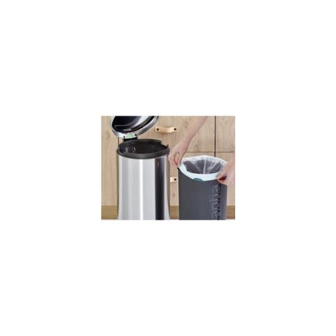Poubelle à pédale newicon 30 l matt steel code g - Argent - Brabantia
