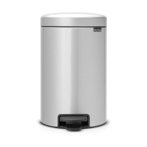 Brabantia - Poubelle à pédale newIcon metallic grey 12L
