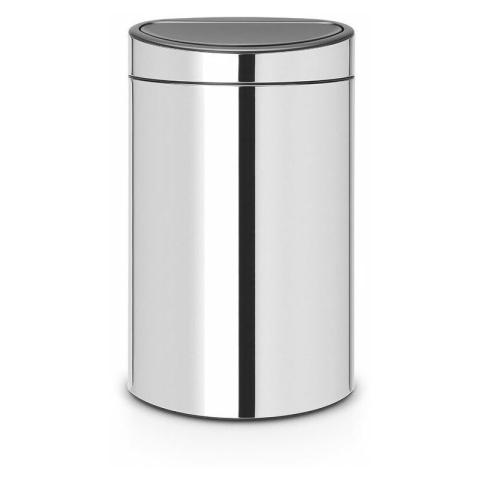 poubelle 40l brillant steel - 112881 - Brabantia