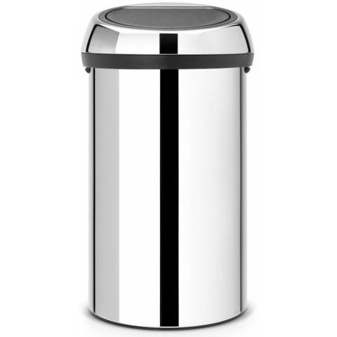 Brabantia - poubelle de cuisine 60l brillant steel - 402609 inox
