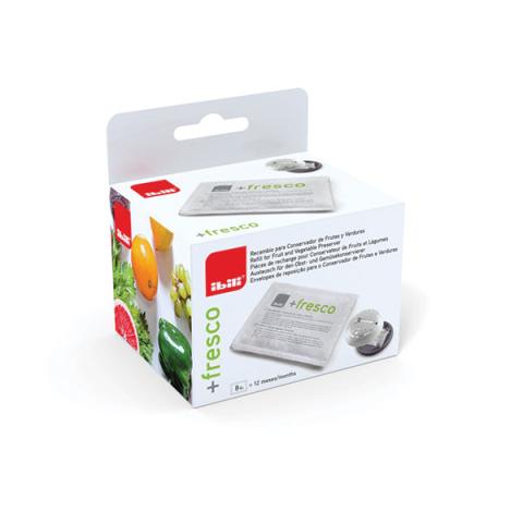 8 sachets pour conservateur de fruits à légumes 12 mois Ibili 8 sachets pour conservateur de fruits à légumes 12 mois Ibili