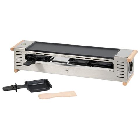 Appareil à raclette 4 poêlons 600 W Louis Tellier Appareil à raclette 4 poêlons 600 W Louis Tellier