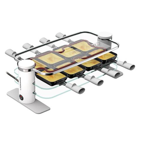 Appareil à raclette Transparence 8 personnes 1000 W Lagrange Appareil à raclette Transparence 8 personnes 1000 W Lagrange