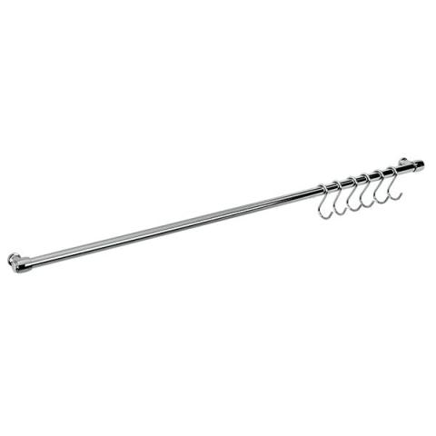 Barre+ 6 crochets Lonardo 78 cm Barre+ 6 crochets Lonardo 78 cm