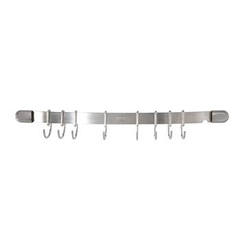 Barre de suspension inox 8 crochets De Buyer