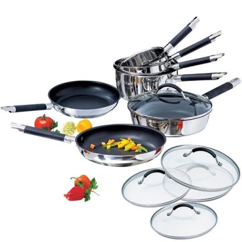 Batterie de cuisine complète 11 pièces Rapid Cook Mathon Batterie de cuisine complète 11 pièces Rapid Cook Mathon