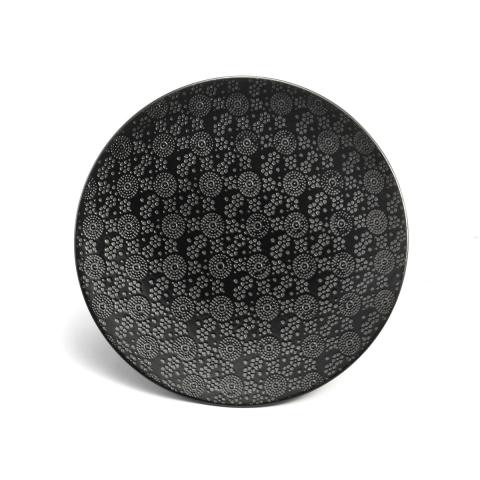 Black Japan - Assiette dessert 20.5 cm (lot de 6) Médard de Noblat Black Japan - Assiette dessert 20.5 cm (lot de 6) Médard de Noblat