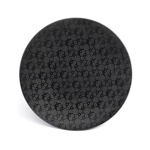 Black Japan - Assiette plate 27 cm (lot de 6) Médard de Noblat