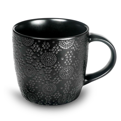 Black Japan - Tasse café & thé 28 cl (lot de 6) Médard de Noblat