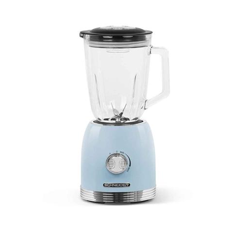 Blender vintage 800 W 1,5 L SCBL15BL bleu Schneider
