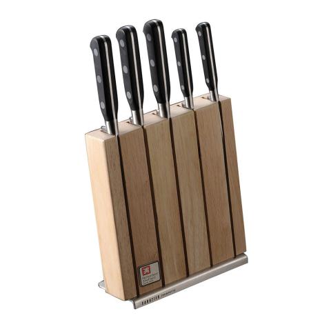 Bloc 5 pièces Sabatier trompette Richardson Sheffield
