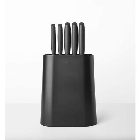 Bloc à couteaux avec couteaux tasty + gris foncé