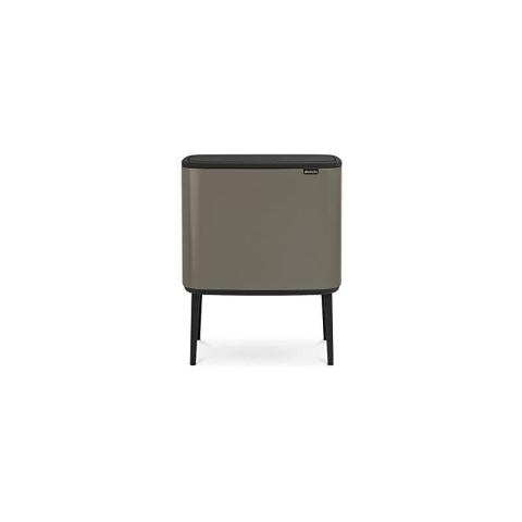 Bo Touch Bin Poubelle, 11 + 23 litres, Gris (Platine) - Brabantia