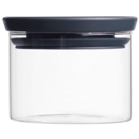 Bocal Empilable En Verre 0,3 L - Dark Grey - Brabantia