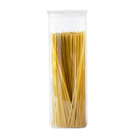 Boite carrée haute en verre 2200 ml Pebbly