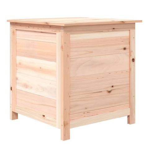 Boîte à coussins d'extérieur 50 x 50 x 56 cm bois de sapin massif 02_0013147