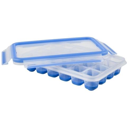 Boîte à glaçons bleu