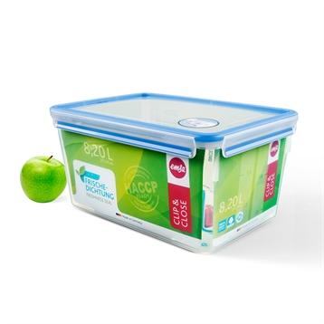 Boîte rectangle Clip & Close bleu 8,2 L Emsa Boîte rectangle Clip & Close bleu 8,2 L Emsa