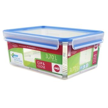Boîte rectangle Clip & Close bleu avec égouttoir 3,7 L Emsa Boîte rectangle Clip & Close bleu avec égouttoir 3,7 L Emsa