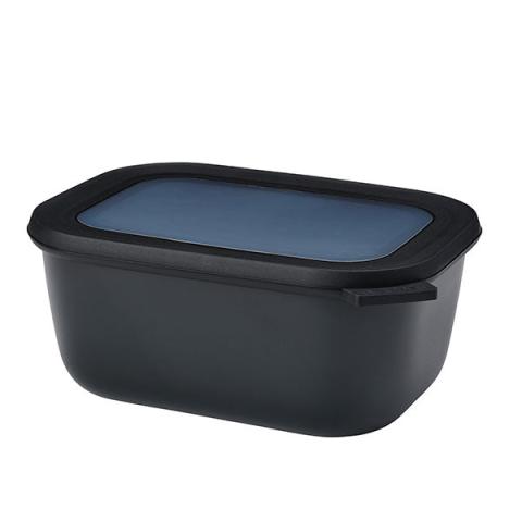 Bol multifonction rectangulaire Cirqula 1500 ml Nordic Black Mepal