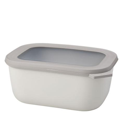 Bol multifonction rectangulaire Cirqula 1500 ml Nordic White Mepal