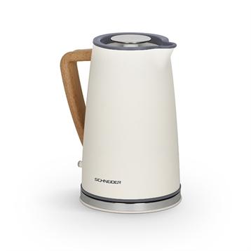 Bouilloire FJORD 1,7 L 2200 W SCKEN17W blanc Schneider