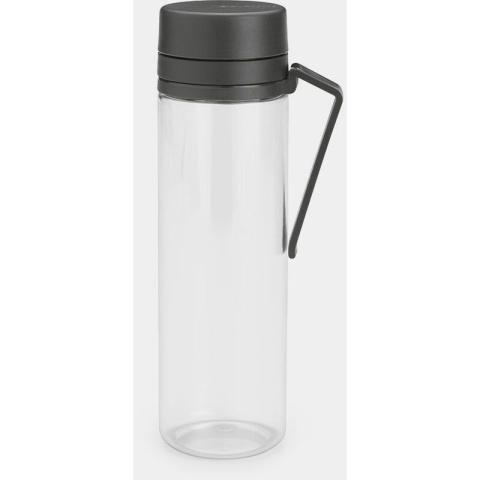Bouteille D'Eau Make & Take Avec Filtre 0.5lt Gris Foncé