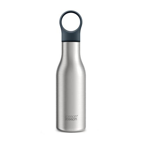 Bouteille isotherme isolée sous vide Loop 500 ml Inox brossé Joseph Joseph Bouteille isotherme isolée sous vide Loop 500 ml Inox brossé Joseph Joseph