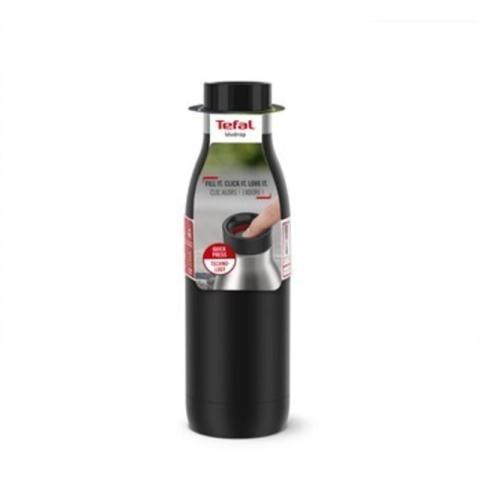 Bouteille isotherme Tefal 0,5 L - Black Bludrop - 12 h chaud, 24 h froid