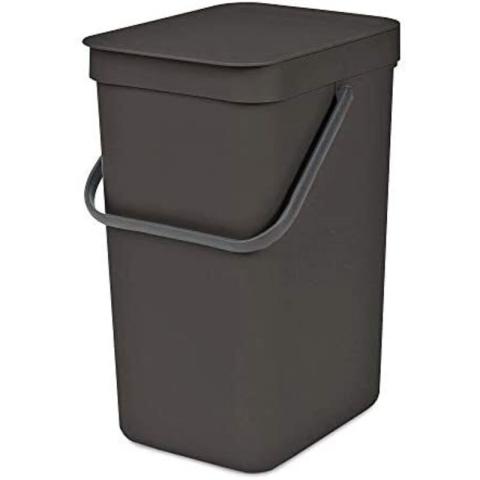 Brabantia 109966 poubelle 16 L Rectangulaire Gris