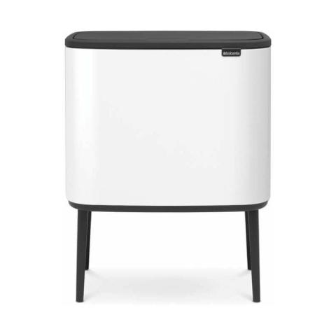 Brabantia - 313509 poubelle 36 l Rectangulaire Plastique Blanc