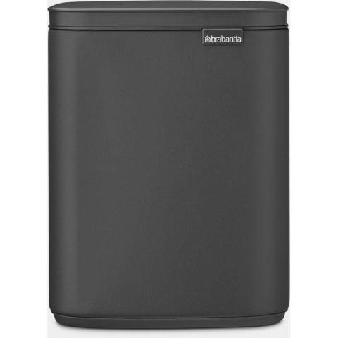 Brabantia Bo Poubelle de cuisine gris minéral 7 litres Brabantia Bo Poubelle de cuisine gris minéral 7 litres