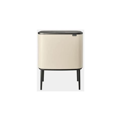 Brabantia Bo Touch Bin 33 L 3 panier(s) Beige