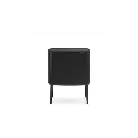 Brabantia - Bo Touch Bin Poubelle, 11 + 23 litres, noir (noir mat)