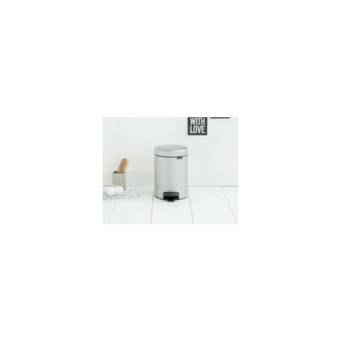 brabantia Brabantia Newicon 3 L Poubelle à péd. gris métallique (11 32 60)