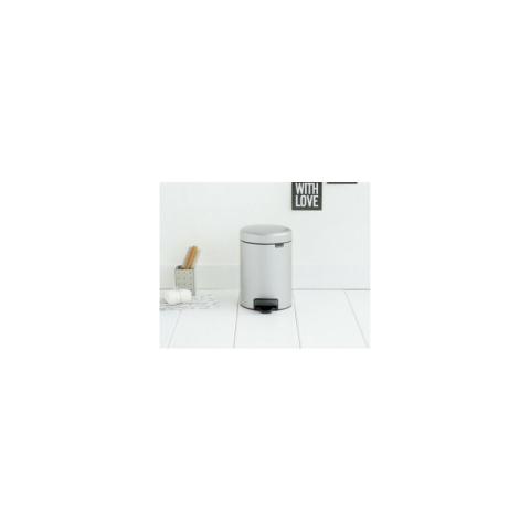 brabantia Brabantia Newicon 3 L Poubelle à péd. gris métallique (11 32 60)