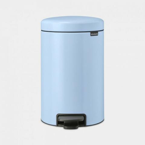 brabantia Brabantia Poubelle à pédale 12L Newicon bleu (202483)