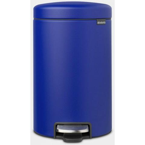 brabantia Brabantia Poubelle à pédale 12L Newicon bleu (206863)