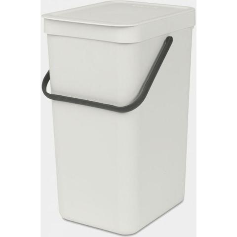 brabantia Brabantia Poubelle Sort & Go gris clair 16L (213465)