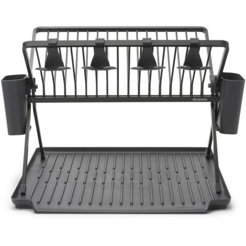 BRABANTIA Grand égouttoir pliable Dark Grey - Sink Side