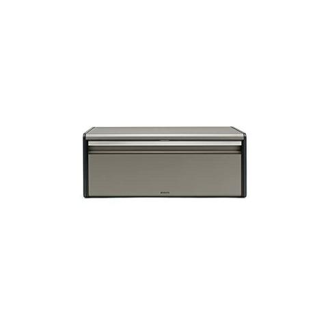 Brabantia - Huche à pain carré, platine (29 93 84)