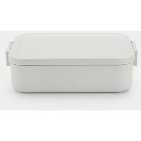 Brabantia - make&take porte-repas lunch box m gris clair